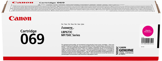 Toner Canon (5092C002, 069M), 1900 stron, magenta (purpurowy)