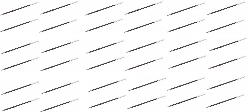 100x Wkład X-21 do długopisu Kamet, zwykły (krótki), 0.8mm, niebieski