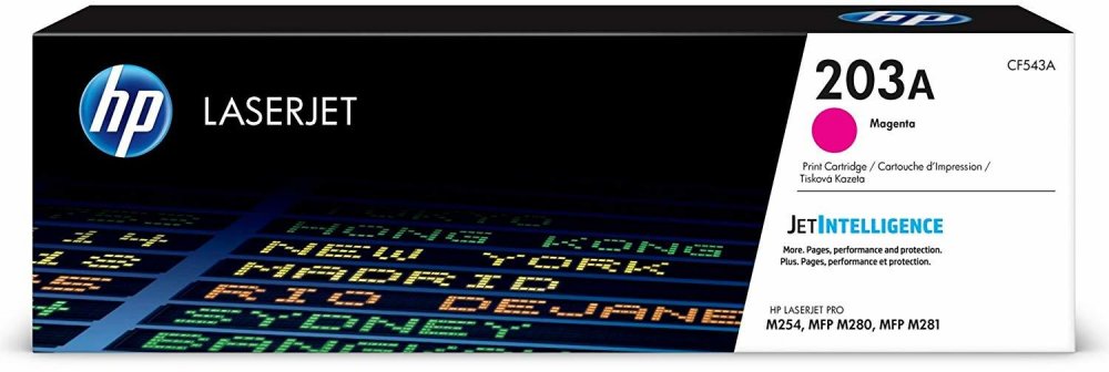 Toner HP 203A (CF543A), 1300 stron, magenta (purpurowy)