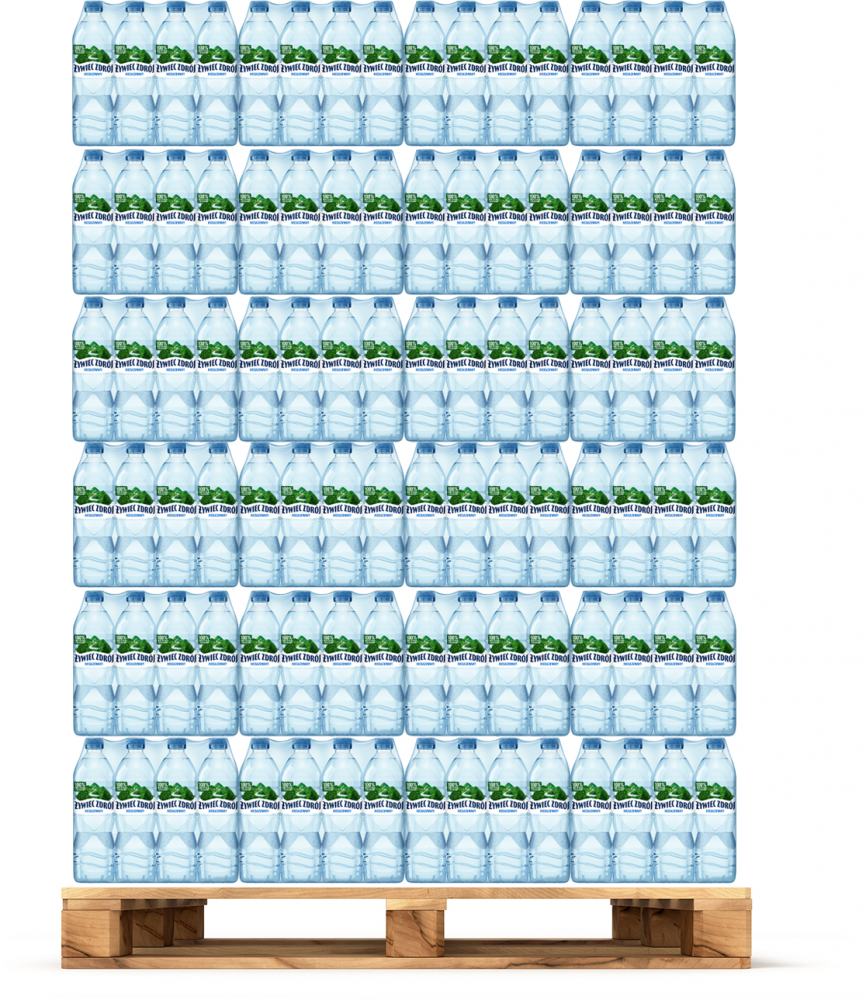 1512x Woda niegazowana Żywiec Zdrój, 0.5l, butelka PET