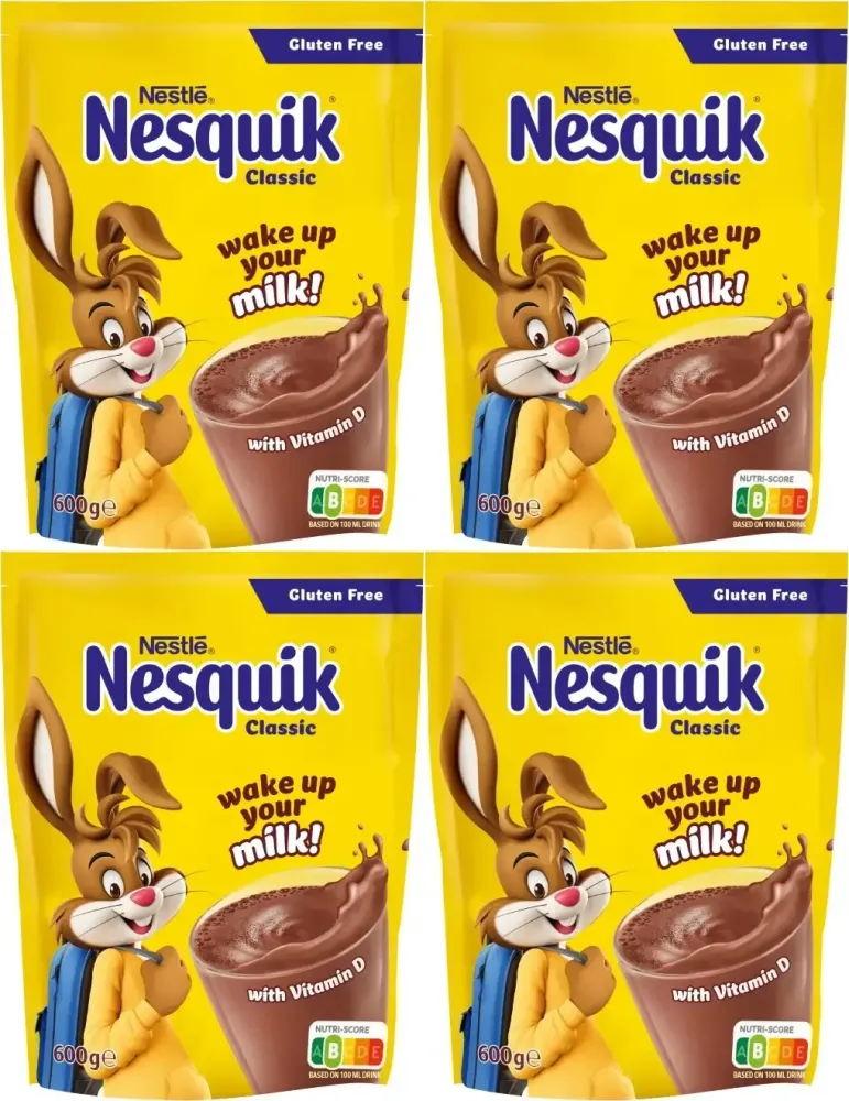 4x Kakao rozpuszczalne Nestle Nesquik, 600g