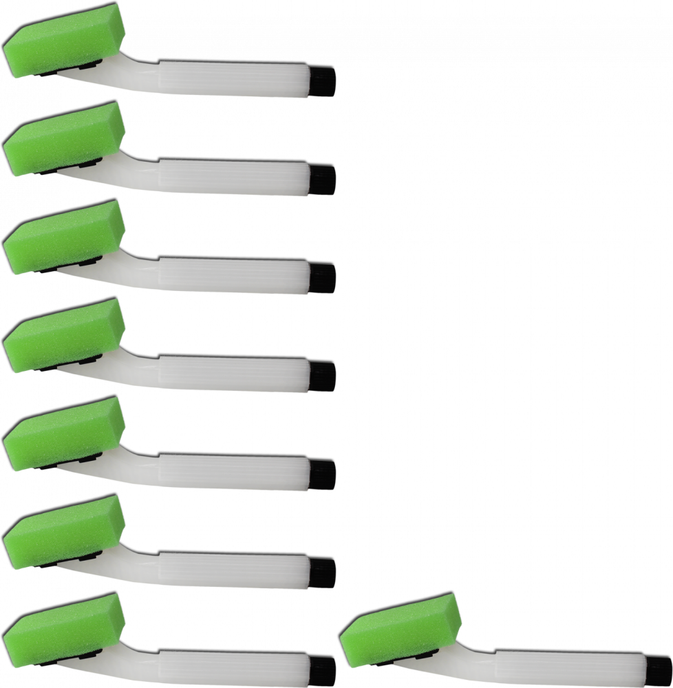 9x Zmywak kuchenny z pojemnikiem Gomer Jędruś, mix kolorów