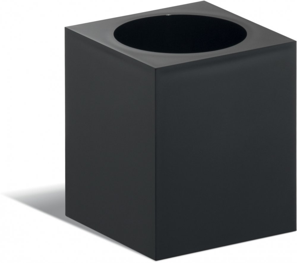 Kubek na długopisy Durable Visifix Cubo, 75x75x90mm, czarny