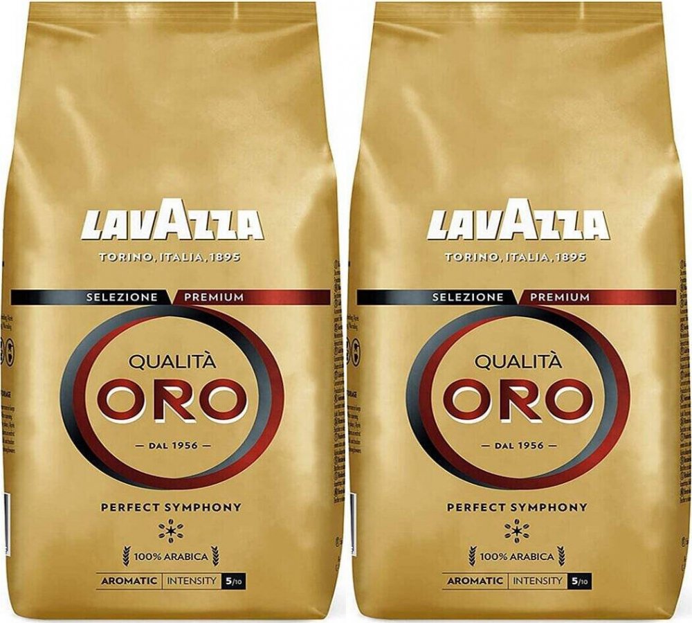 2x Kawa ziarnista Lavazza Qualita Oro, 250g