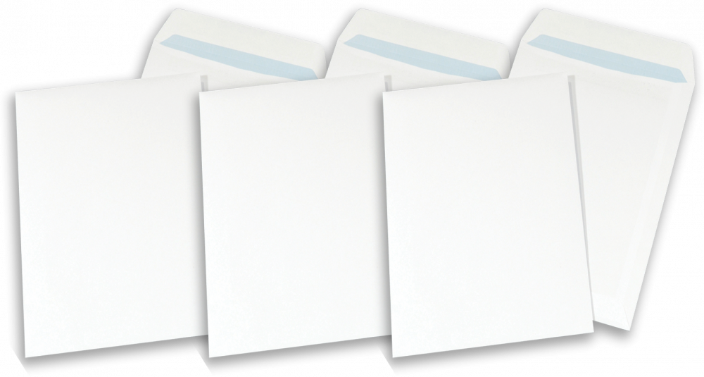 10x koperta standardowa NC, B5, samoklejąca SK, 50 sztuk, biały