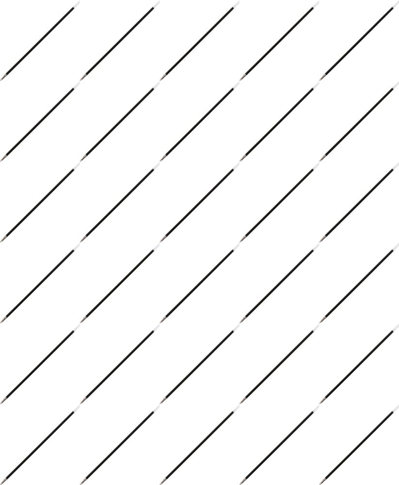 75x Wkład LE008 D.Rect, do długopisu 980A/9900, 1.0mm, niebieski