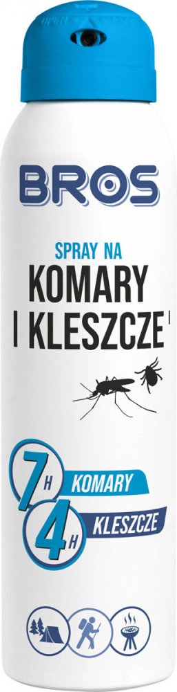 Spray na komary i kleszcze Bros, 90ml