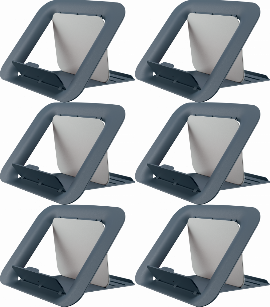 6x Podstawka pod laptopa Leitz Ergo Cosy, 312x50x248mm, szary