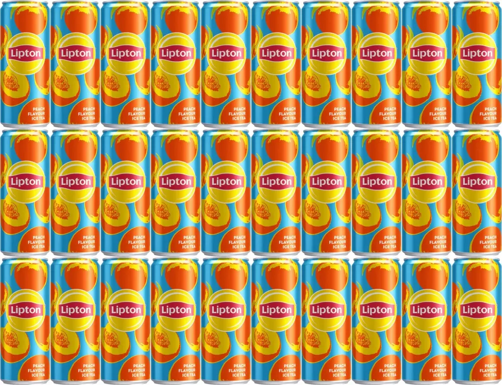 48x Napój Lipton Ice Tea Peach, puszka, 0.33l