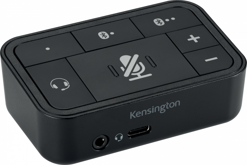 Przełącznik słuchawkowy Kensington Pro Audio, 3w1, czarny