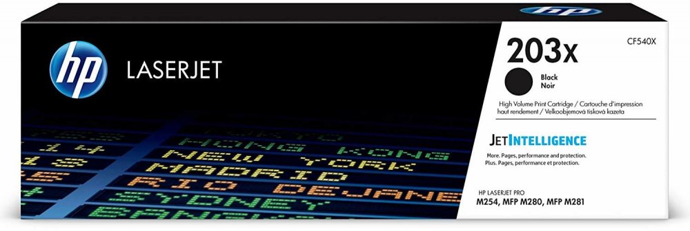 Toner HP 203X (CF540X), 3200 stron, black (czarny)