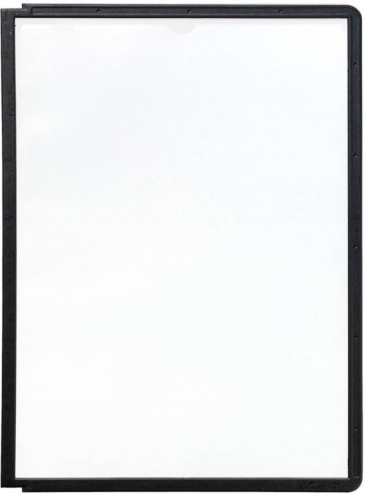 Panel informacyjny Durable Sherpa, A4, czarny