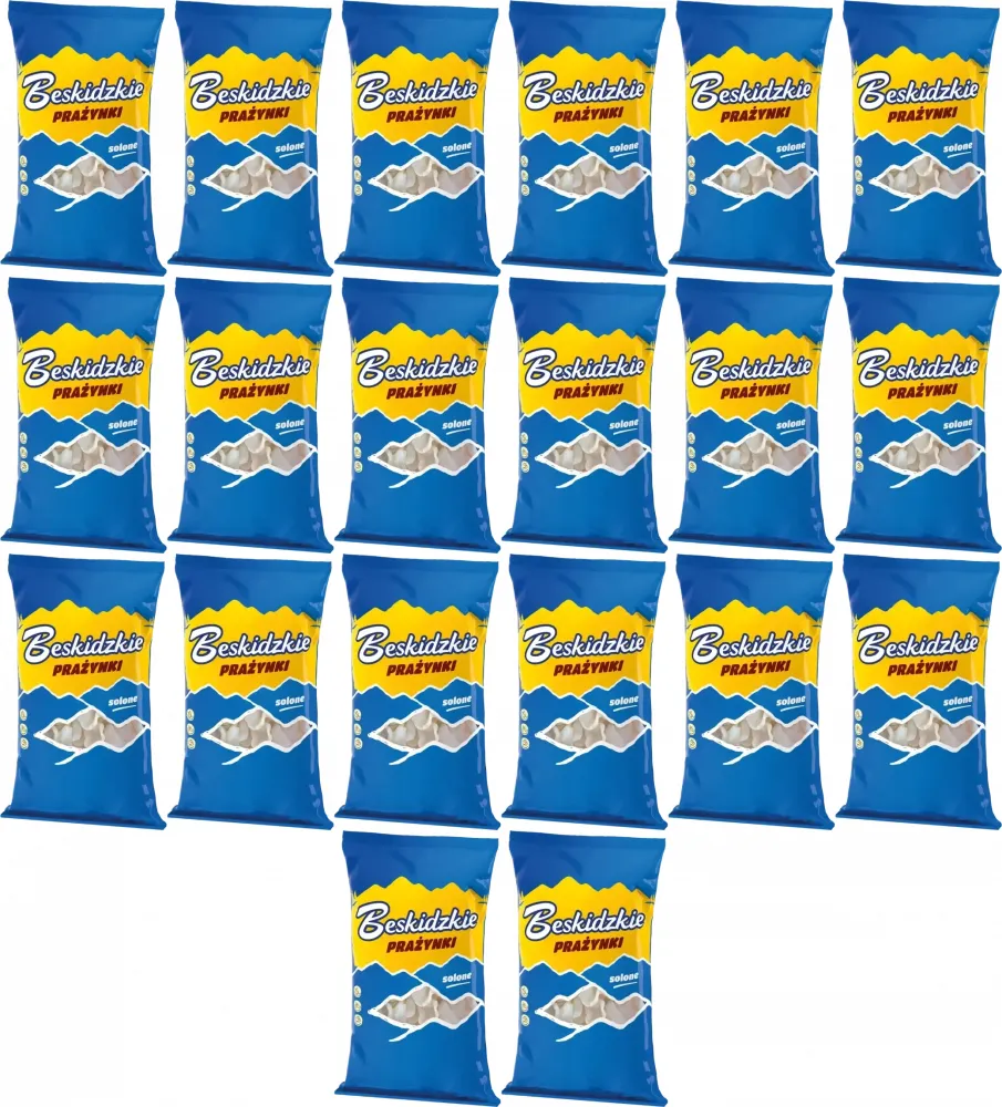 20x Prażynki Beskidzkie Aksam, solony, 80g