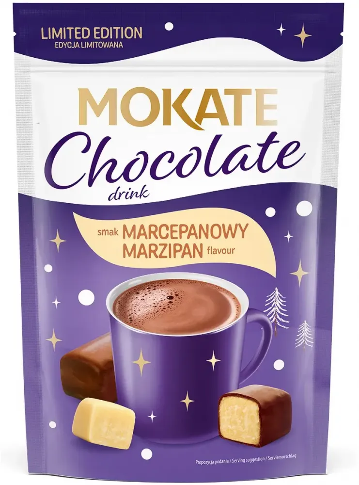 Napój czekoladowy Mokate, o smaku marcepanowym, 120g