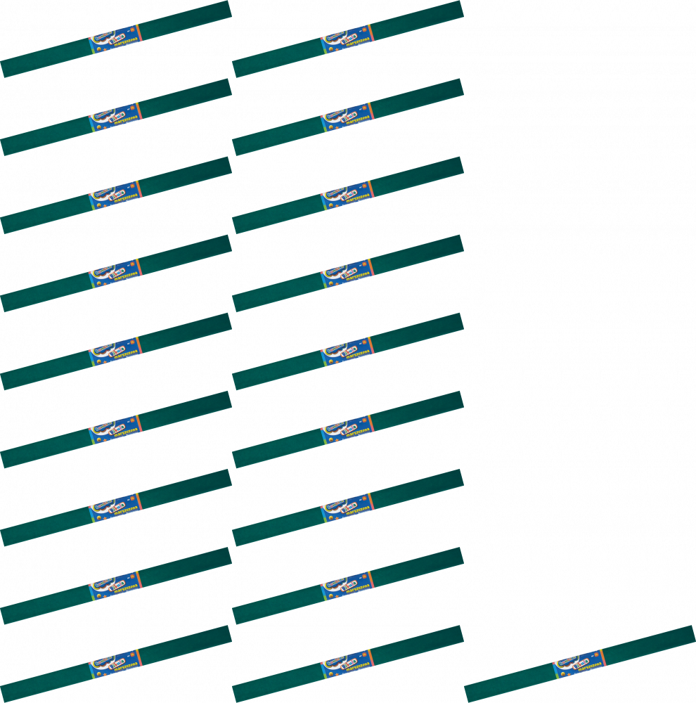 20x Bibuła marszczona Bambino, 200x50cm, turkusowy ciemny
