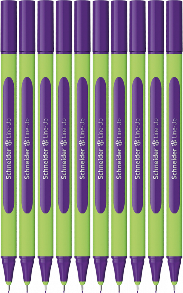 Cienkopis Schneider Line-Up, 0.4mm, fioletowy 10szt
