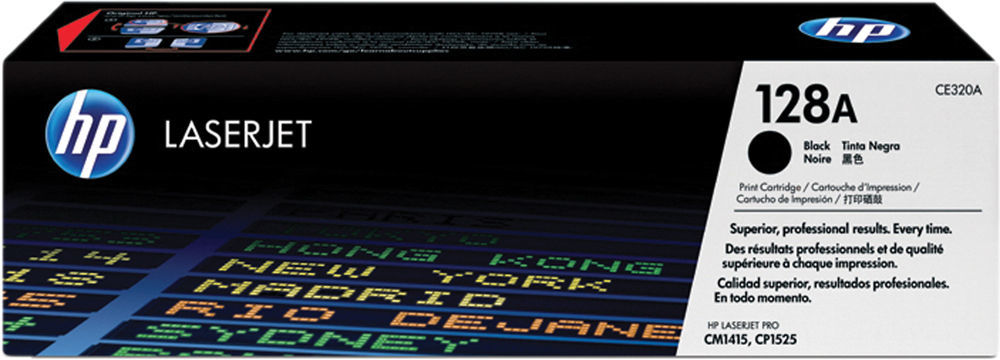 Toner HP 128A (CE320A), 2000 stron, black (czarny)