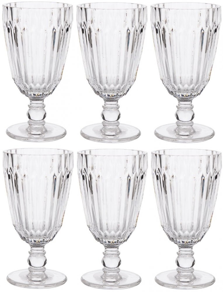 Szklanka na stopce Altom Design Venus, 285ml, szkło, 6 sztuk, przezroczysty