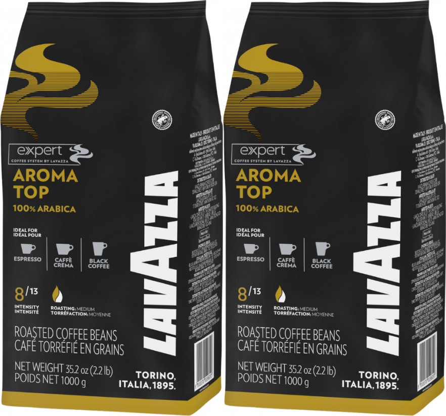 2x Kawa ziarnista Lavazza Expert Aroma Top, 1kg