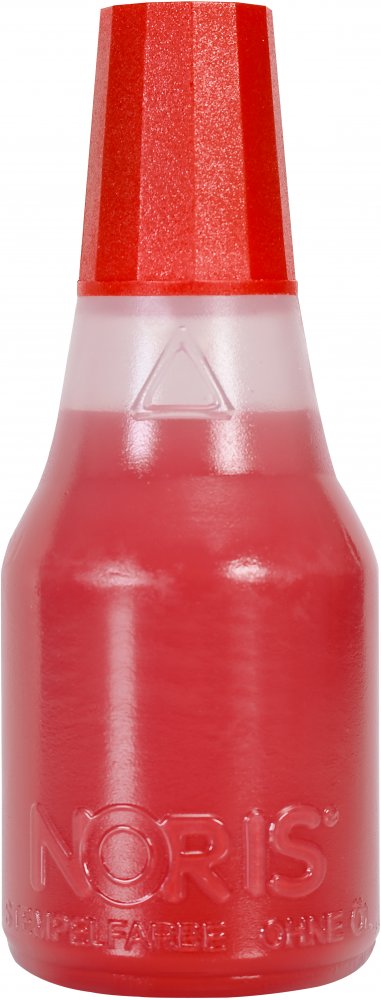 Tusz do pieczątek Noris, 110S, 25 ml, bezolejowy, czerwony