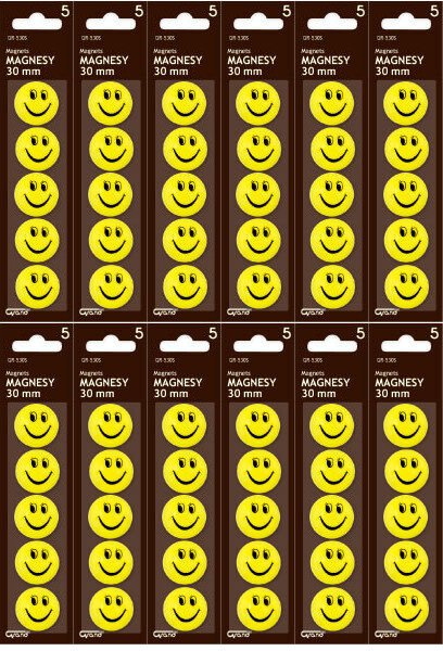 12x Magnesy Grand GR-530S, 30mm, 5 sztuk, buźki