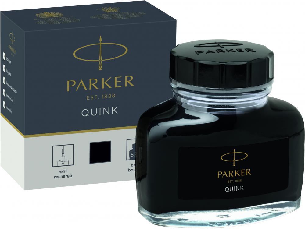 Atrament do pióra wiecznego Parker, 57ml, czarny