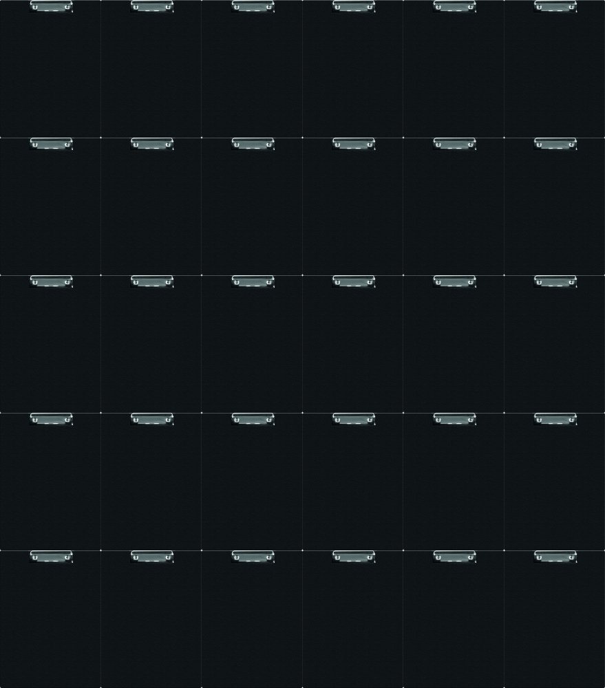 60x Clipboard Q-connect, z okładką, A4, czarny