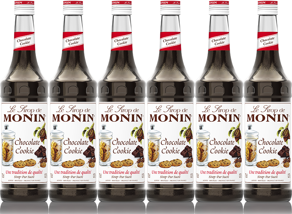 6x Syrop Monin, ciastko czekoladowe, 700ml