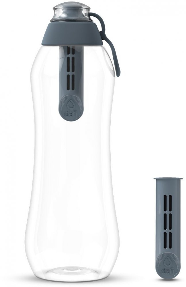 Butelka filtrująca Dafi 0.7l + 2 filtry, stalowy
