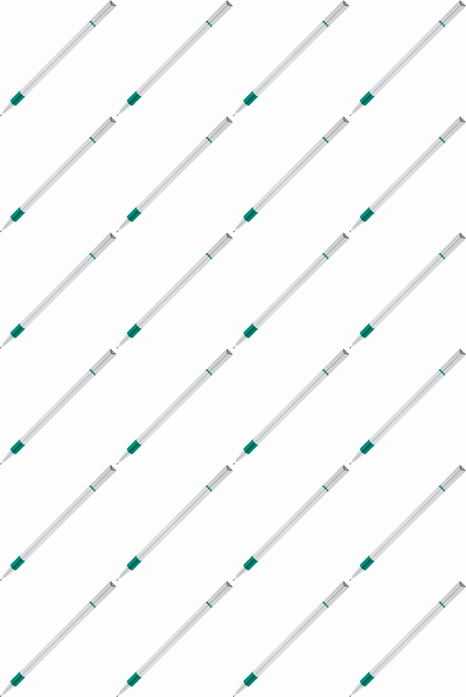 24x Cienkopis Grand GR-380, 0.4mm, zielony