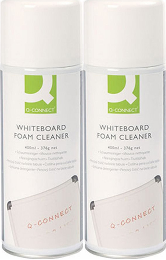 2x Pianka do czyszczenia tablic i powierzchni plastikowych Q-Connect, 400ml