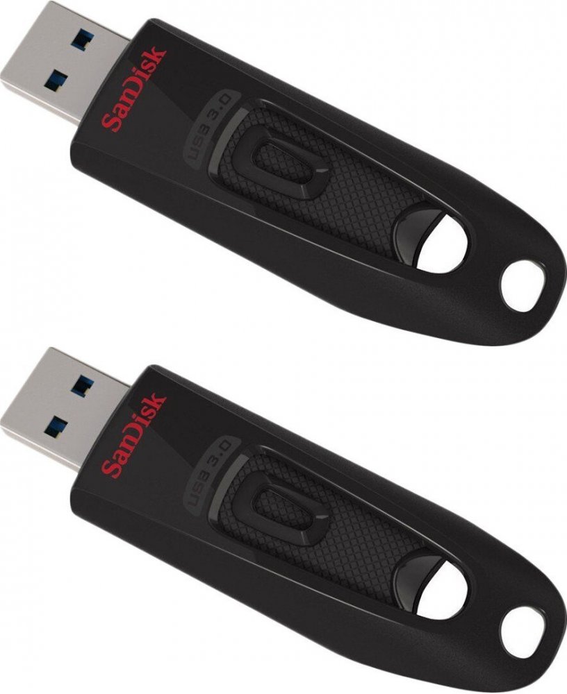 2x Pendrive SanDisk Cruzer Ultra, 32GB, USB 3.0, czarny