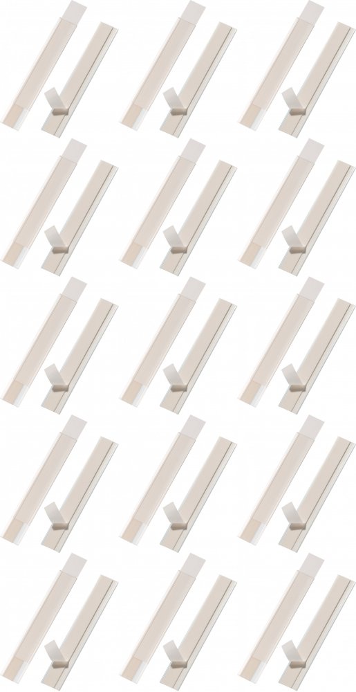 3x Listwa samoprzylepna Durable Scanfix, 30x200mm, 5 sztuk, transparentny