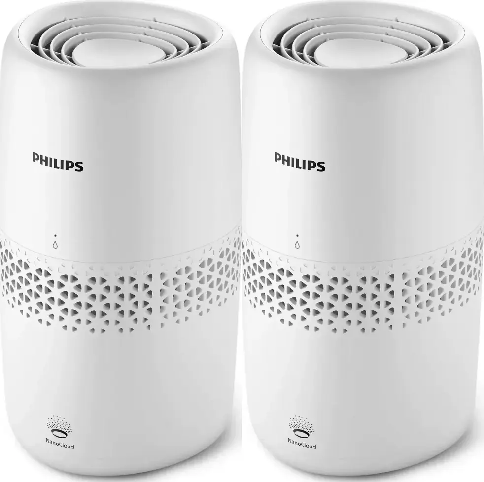2x Nawilżacz powietrza Philips Seria 2000 HU2510/10, 2l, biały