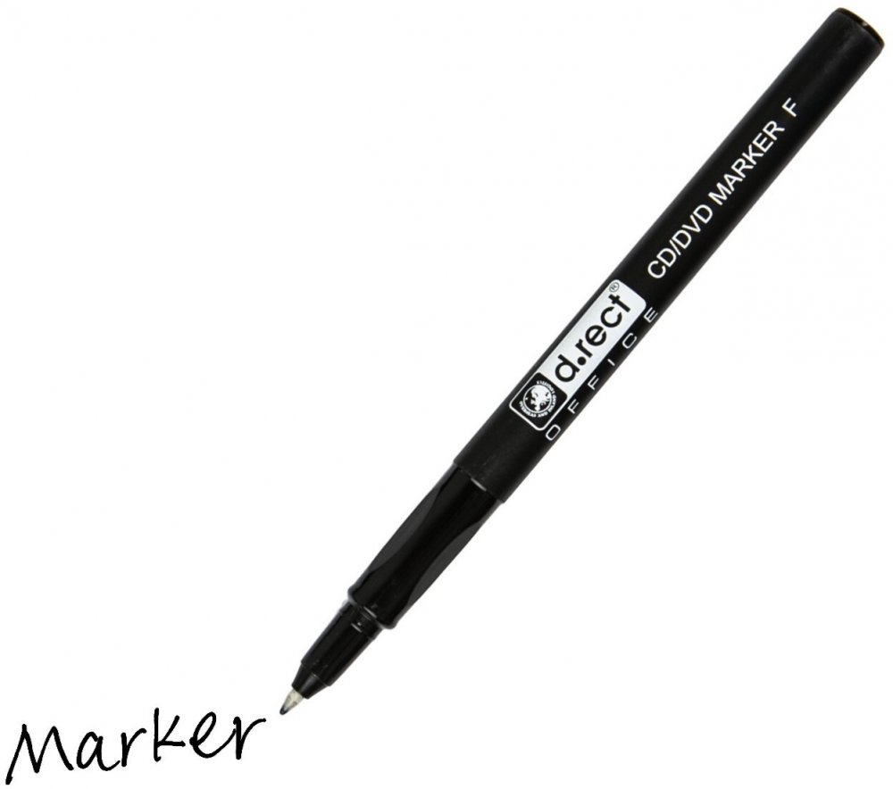 Foliopis D.Rect, okrągła, 0.7 mm, czarny