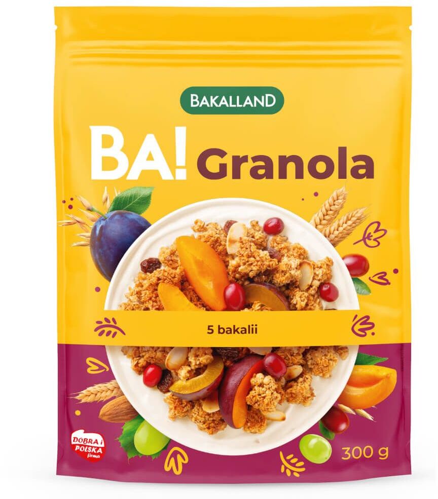 Granola Bakalland BA! 5 bakalii, 300g