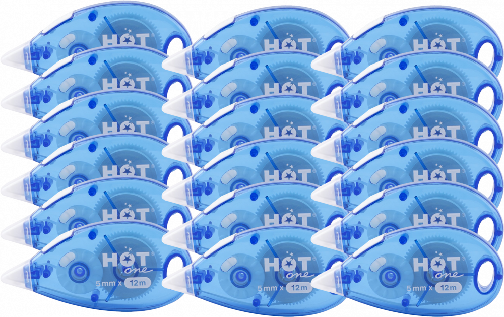 24x korektor w taśmie D.Rect, Hot, 5mmx12m
