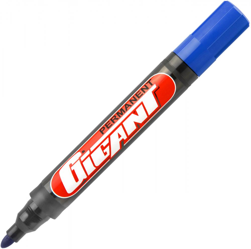 Marker permanentny Kamet, Gigant, okrągła, 5.2mm niebieski