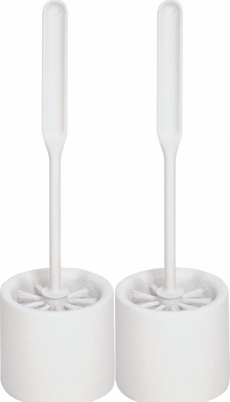 2x Zestaw do toalety York Modern, biały