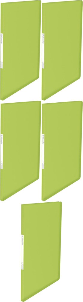 5x Album ofertowy Esselte Vivida, A4, 20 koszulek, zielony