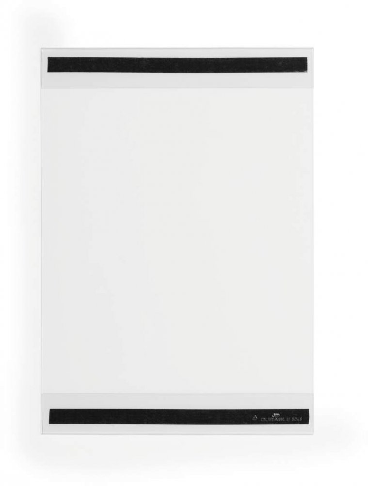 Kieszeń na dokumenty Durable, magnetyczna, A4, pionowa, 5 sztuk, przezroczysty