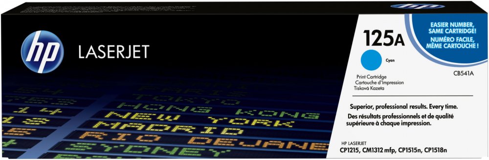 Toner HP 125A (CB541A), 1400 stron, cyan (błękitny)