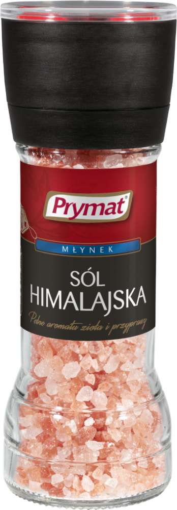 Sól himalajska Prymat, w młynku, 110g