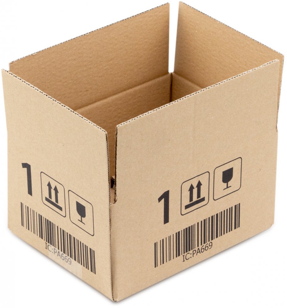 Karton klapowy Ofix Economy, 200x150x100mm, brązowy