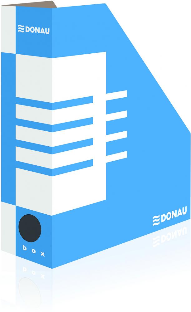 Organizer na dokumenty Donau, A4, 100mm, do 1000 kartek, niebieski