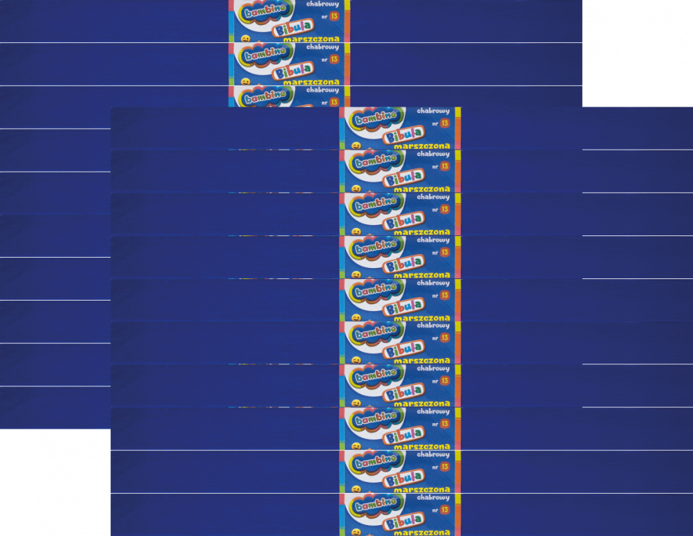 25x Bibuła marszczona Bambino, 200x50cm, chabrowy