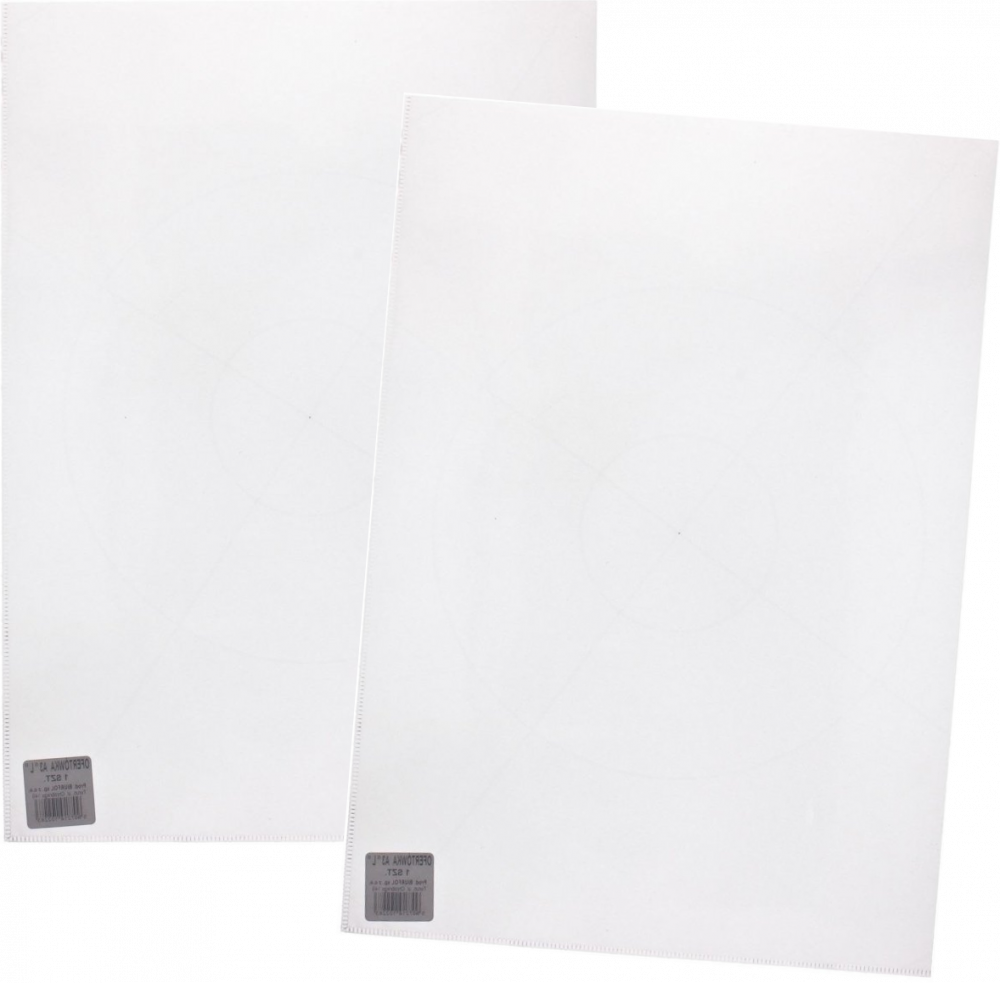2x Ofertówka krystaliczna Biurfol, "L", sztywna, A3, 1 sztuka, transparentny