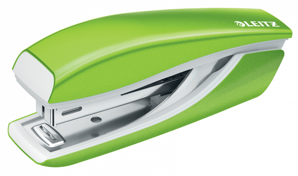 Zszywacz mini Leitz NeXXt Wow, do 10 kartek, metaliczny zielony