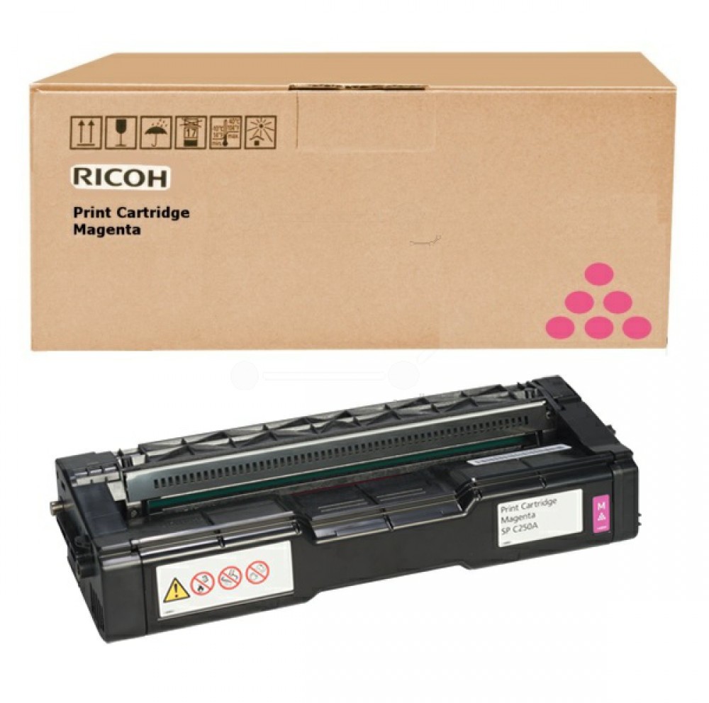 Toner Ricoh (407533), 4000 stron, magenta (purpurowy)
