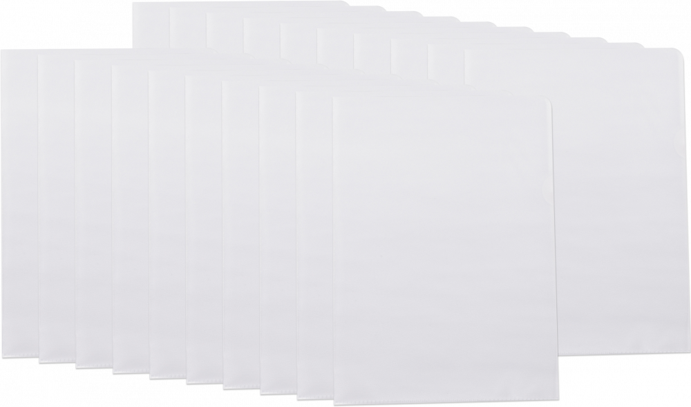 20x Ofertówki groszkowe Viking, "L", A4, 90μm, 25 sztuk, transparentny